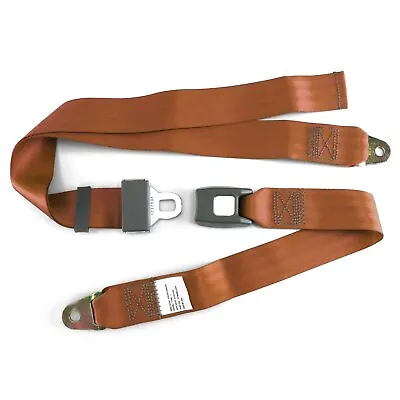 2pt Copper Lap Seat Belt Standard Buckle - Each   • $25.74