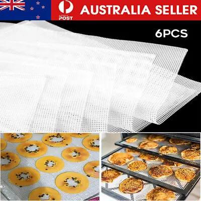 Dehydrator Sheets Silicone Reusable Fine Mesh For Fruit Dehydrator Tray Liner • $18.29