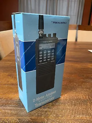 Vintage Radio Shack Realistic 2-Meter Amateur VHF FM Transceiver New In Box • $250.55