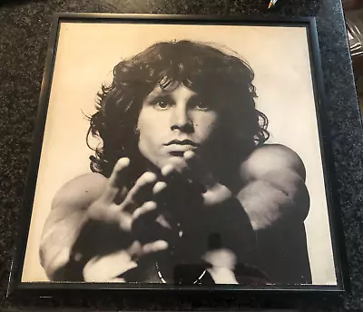 Framed Picture Of The Doors Jim Morrison 33 X 33cm • £14