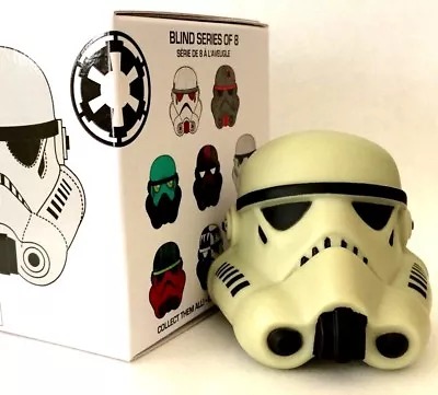 Disney Vinylmation 2.5  Star Wars Legion Stormtrooper Helmet Grey Collectible • $32.24