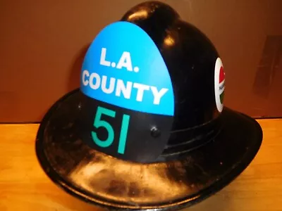 EMERGENCY LA County Squad 51 Fire Helmet-Roy Desoto • $99.99