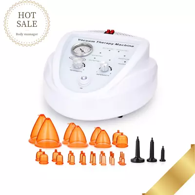 Pro Body Massage Breast Enlargement Butt Enhancement Vacuum Therapy Machine • £122.99