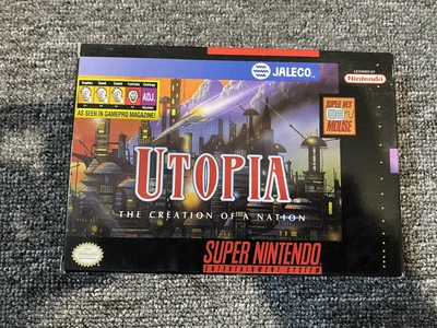 £65 • Buy Super Nintendo SNES Utopia - NTSC