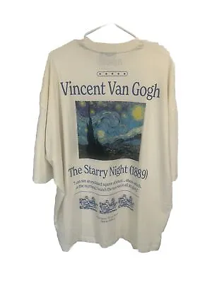 ASOS Design Van Gogh Mens SZ XL The Starry Night Tee Shirt • $18.99