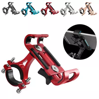 360° Aluminum Motorcycle Bike Bicycle GPS Cell Phone Holder Handlebar Mount USA • $8.07