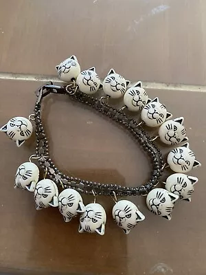 Vintage Cat Bracelet • $65