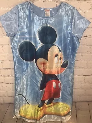 Disney Mickey Mouse Gown Women’s Medium Blue • $8.40