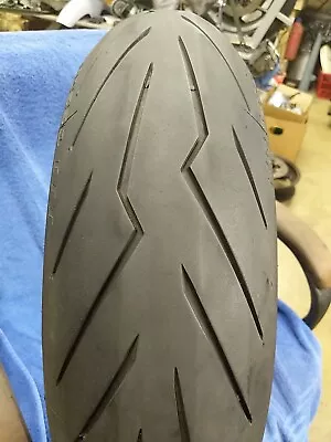 Nice Pre- Owned Pirelli Diablo Rosso 3 Rear Tire  160/60-ZR-17  75% TREAD  • $79.50