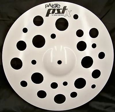 $125 • Buy Paiste PSTX 14  Swiss Thin Crash Cymbal/Color Sound White/Model # CY0001259914