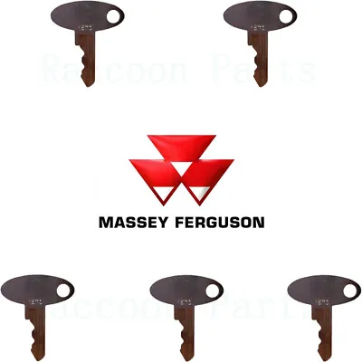 Massey Ferguson Tractor Ignition Key 5252 Yushin Seiki Thwaites Ford 1570 • $9.95