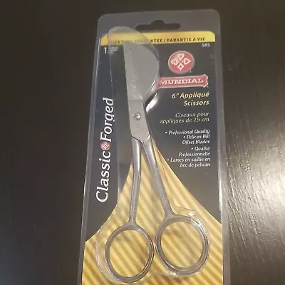 Mundial 6  Applique Scissors #585 New • $11