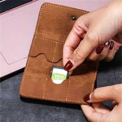 Memory Card Holder SD Card Carrying Case Memory Card Bag Memory Card Storage • £3.80