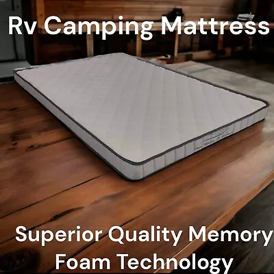 JAYCO SUITABLE CAMPER TRAILER RV MATTRESS SLIM MEMORY FOAM 187cm TALLx135cm WIDE • $300