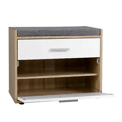 $72.99 • Buy Artiss Shoe Cabinet Bench Shoes Storage Organiser Rack Fabric Wooden Cupboard