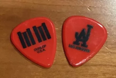 Marilyn Manson 2019 Twins Of Evil Juan Alderete Guitar Pick Red • $15.19