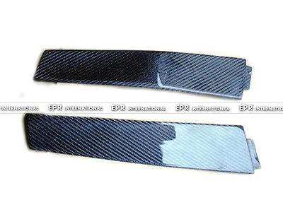 AAA 2pcs B-Pillar Replacement Cover For Nissan Skyline R33 GTR GTST Carbon Fiber • £144