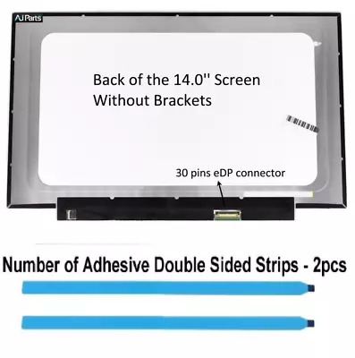 For NT140FHM-N47 V8.0 Laptop 14.0  LED FHD 30pin Screen IPS LCD + Adhesive Tapes • £36.98