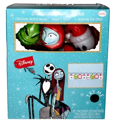 Disney The Nightmare Before Christmas Musical Character String Lights  • $14.40