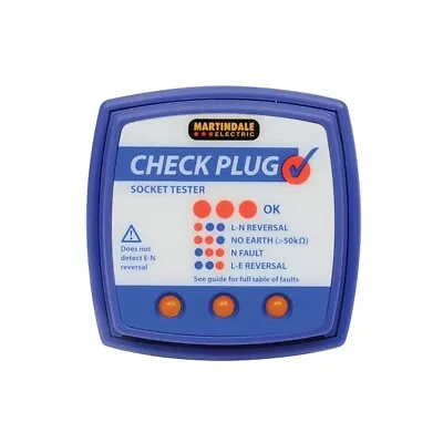 Martindale CP501 Check Plug - Socket Tester • £19.50