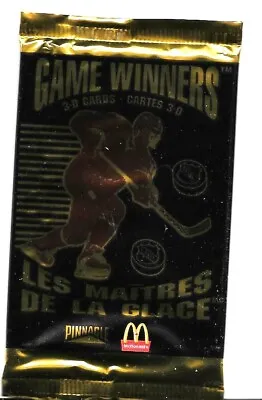 1996 Pinnacle McDonalds 3D Game Winners Sealed Hockey Pack • $21.81