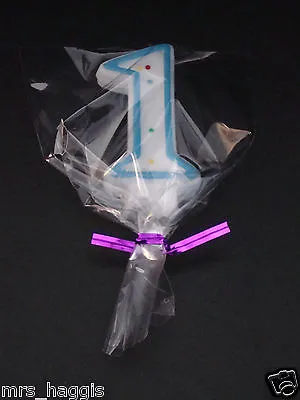 3.5  X 5  CLEAR CELLO BAGS FOR CAKE POPS LOLLIPOPS SWEETS BISCUITS ETC • £1.95