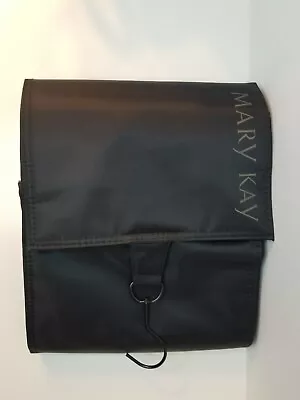 Mary Kay Roll Up Travel Bag W/Removable Pouches Black Cosmetic Organizer Hanging • $15.99