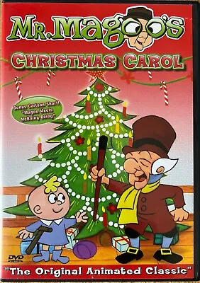 Mr. Magoo's Christmas Carol On DVD! Jim Backus! A Christmas Classic! Free Ship • $8.75