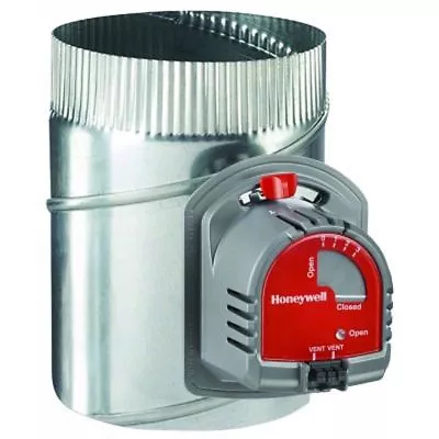 HONEYWELL EARD6TZ 6  TrueZONE ROUND AUTOMATIC ADJUSTABLE FRESH AIR DAMPER • $98