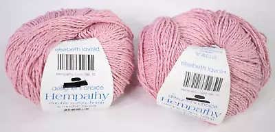 2- Elsebeth Lavold Hempathy Yarns/Ball  (Color #84) 153 Yards Per -NEW • $19.99