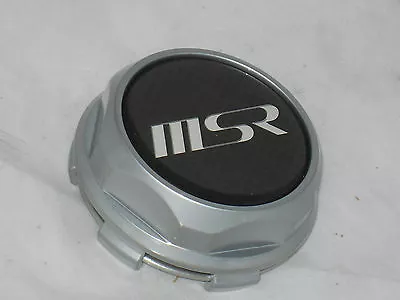 Msr Silver / Carbon Fiber Logo 3239 Wheel Rim Center Cap Fits 043 045 048 068 • $18.99