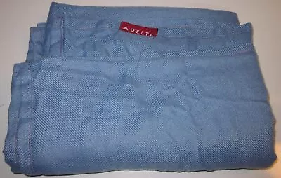 $9.95 • Buy Delta Airlines Lightweight Blanket, Light Blue, 60 X 45 Inches Sealed New