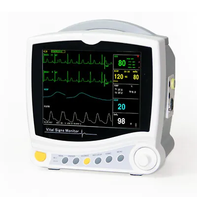 6-Parameter Patient Monitor Portable 8.0  Color Vital Signs Medical Machine NEW • $459