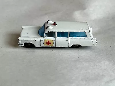 Matchbox Lesney Cadillac Ambulance Vintage 1965 Number 54 Car • $20