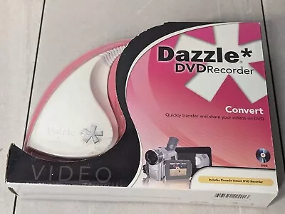 Pinnacle Dazzle DVC100 Rev. 1.1 Video Capture Device S-Video & Composite W/CD • $21.50