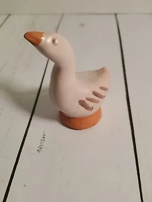 Vintage JIE Sweden Art Pottery Goose Duck Figurine 3  Hard To Find Rare Gantofta • $34.95