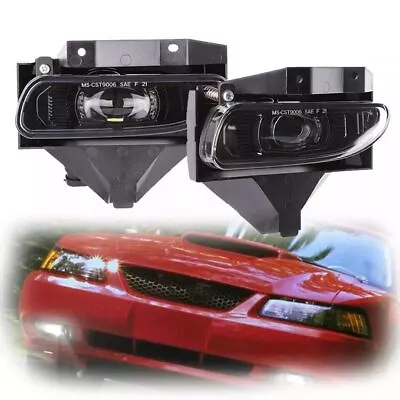 Fits 1999-2004 Ford Mustang LED Fog Lights Assembly Front Driving Lamps 99-04 • $82.66