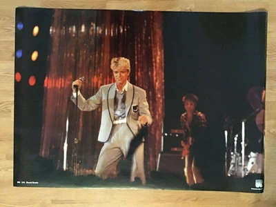 $19.99 • Buy David Bowie Live In Concert RO141 23x33 Printed In Holland-Original Poster-1984