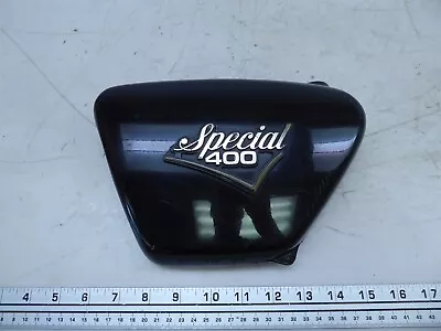 1982 Yamaha XS400 Special PL1153-BP26. Black Left Side Cover With Emblem Badge • $28.50