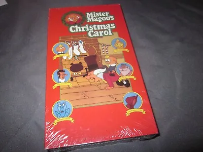 MISTER MAGOO'S CHRISTMAS CAROL Jim Backus VHS Sealed NEW • $16.99