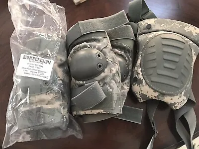 NEW NOS McGUIRE-NICHOLAS US ARMY ACU COMBAT TACTICAL KNEE & 2 ELBOW PADS PAD SET • $29.90