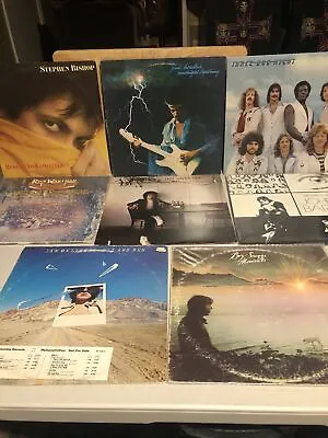 Lot Of (8) Classic Rock / Metal VINYL LP RECORDS SAYER BISHOP HENDRIX THREE DOG • $19.99