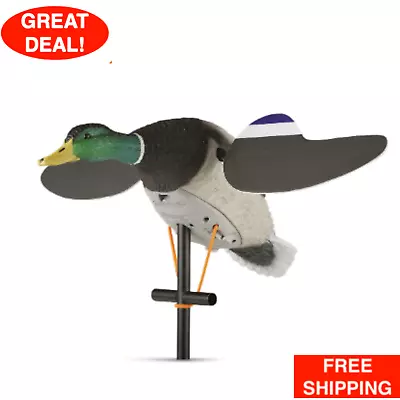 Lucky Junior II Motion Duck Decoy Magnetic Corrugated Wings Game Hunting Outdoor • $99.99