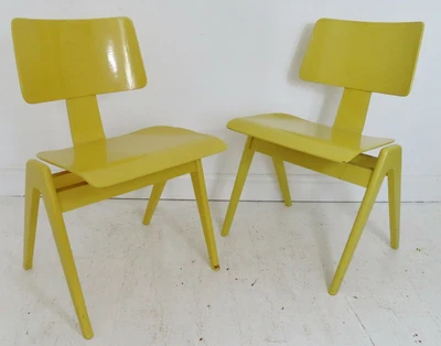 £550 • Buy Stunning Pair Of Vintage Robin Day Hille Hillestak Chairs