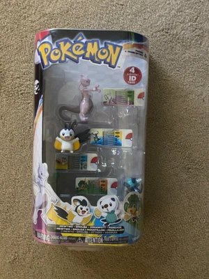 $30 • Buy Pokemon  Mewtwo  , Emolga, Oshawtto, Passage 4 Figure Gift Pack