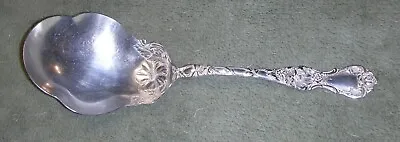 1835 R. Wallace ~ FLORAL CASSEROLE SPOON ~ Silverplate ~ C1902 • $17.97