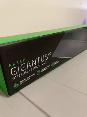 Razer Gigantus V2 Soft Gaming Mouse Mat Black (XXL) • $40