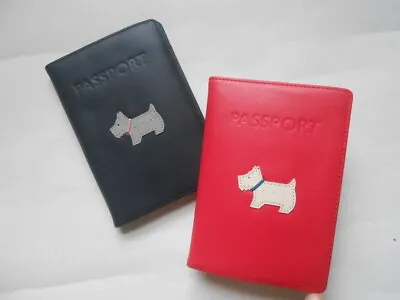 £21.95 • Buy Radley Heritage Dog Leather Passport Holder - Cover RRP £45 & Dust Bag