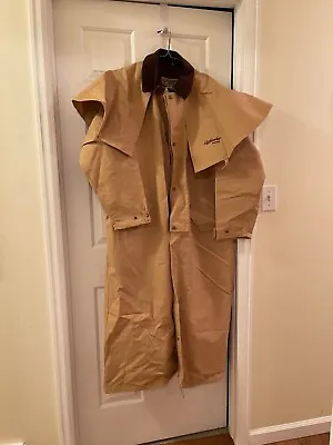 Tiemann’s Canvas Riding Duster Coat Priddy Texas Sz. Large Unworn! • $115