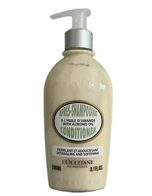 L'Occitane Hair Conditioner Almond Oil 240 ML/8.1 Oz - Detangling And Softening • $24.99